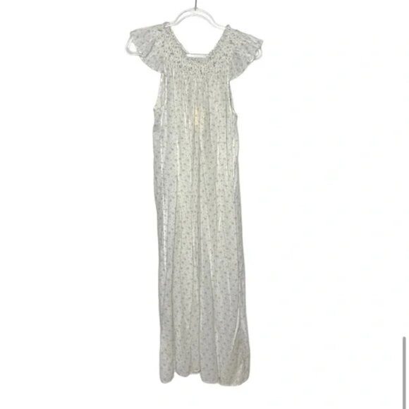 Doen | Lovisa Nightgown in Azure Windswept Floral Medium - Picture 5 of 8